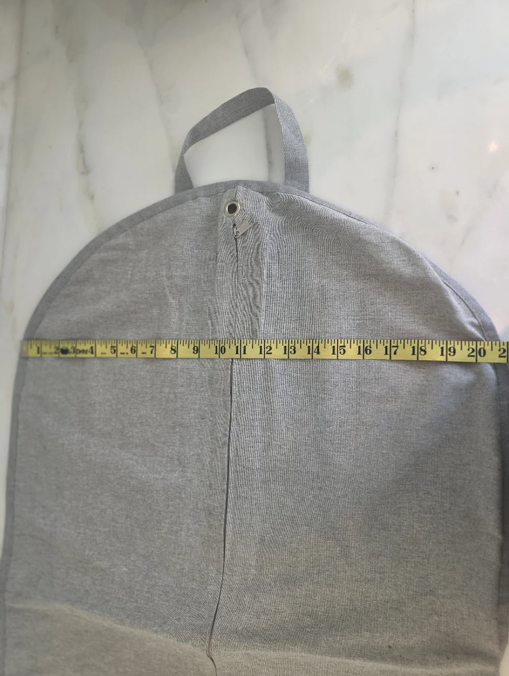 Brunello Cucinelli Gray Garment Bag – Large Travel Dust Bag w/ Handles & Zipper